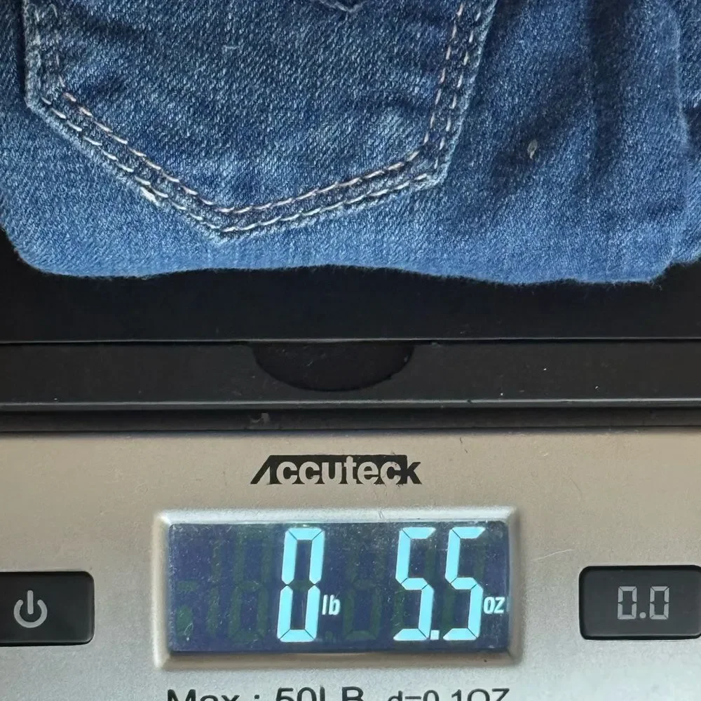GAP Kids 1969 size 4 Bermuda Classic Blue Jean Shorts